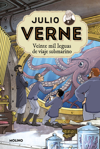 Libro Julio Verne 4. Veinte Mil Leguas De Viaje Submarino.