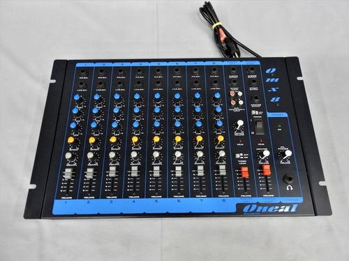 Mesa De Som Oneal Omx 8 Canais - Click Musical