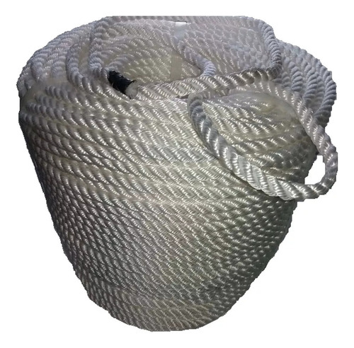 Corda Cabo De Polipropileno Nylon Seda Trançado 22mm 220mts