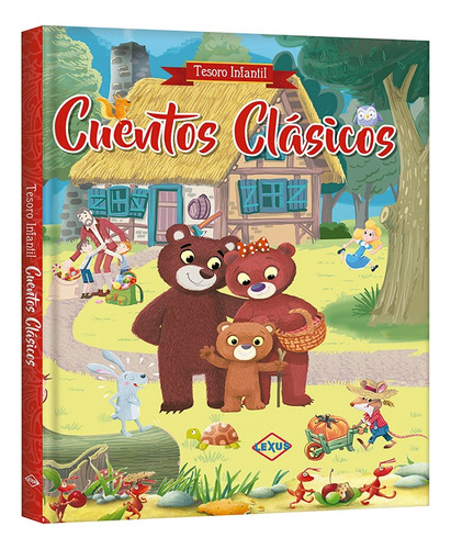 Libro Cuentos Clásicos Tesoro Infantil Original Nuevo