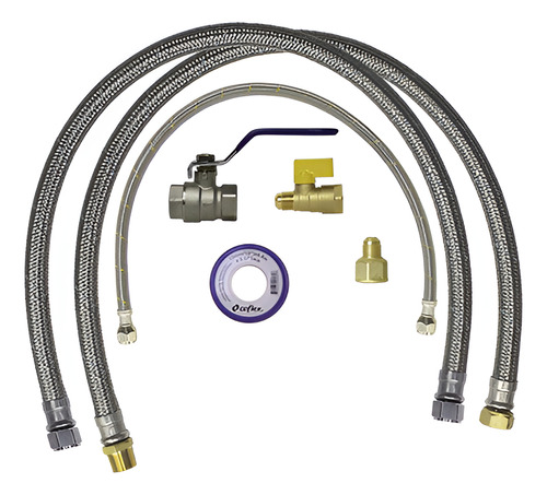 Paq P/instalar Calentador Instantáneo(1/2 Agua100cm-3/8 Gas)