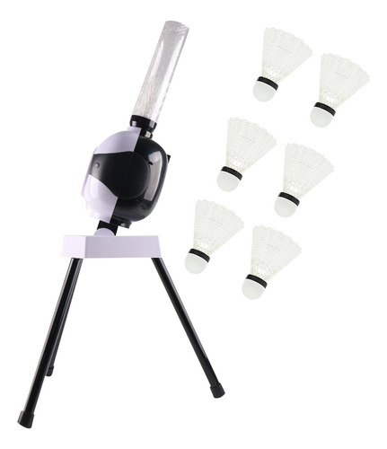 Entrenador De Bádminton Máquina Con 6 Bádmintons