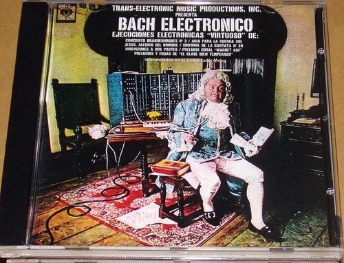 Trans-electronic Bach Electronico Cd Bajado De Lp Kktus