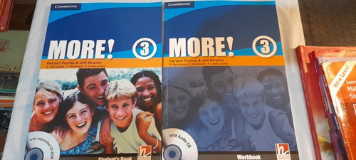 More 3 Workbook Y Students Book + 2 Cd - Cambridge (usado)