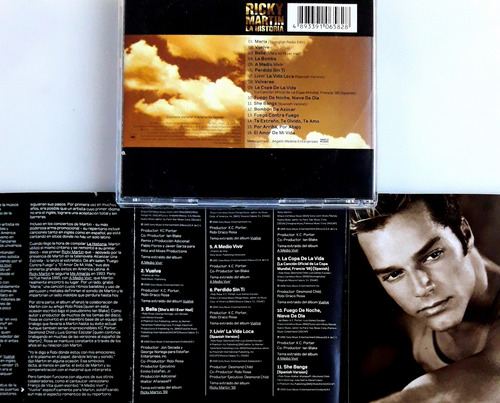 Cd Ricky Martin La Historia Como Nuevo Edicion Europea Oka (Reacondicionado)
