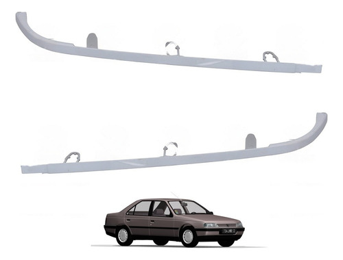 Juego Moldura Bajo Optica Peugeot 405