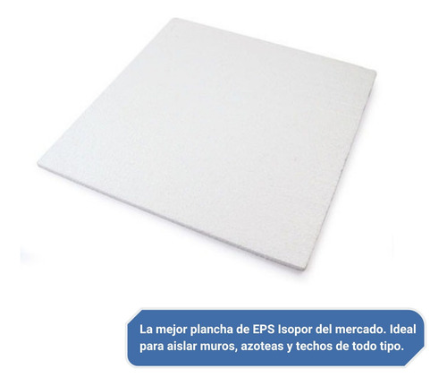 Aislante Térmico 1x1 50mm 30kg/m3 Pack X 3 Unidades