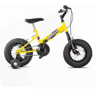 Bicicleta Ultra Bikes Big Fat Infantil Unissex Amarelo