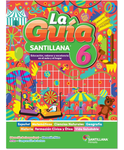 Imagen 1 de 1 de Caja 19 Paq Guía Santillana 6º Primaria 2021 + 1 Paq Docente
