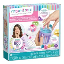 Comprar Set De Uñas Niñas. Decoralas Con Glitter. Make It Real. Mpuy