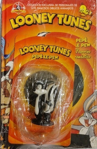 Muñeco Pepé Le Pew - Colección Looney Tunes 