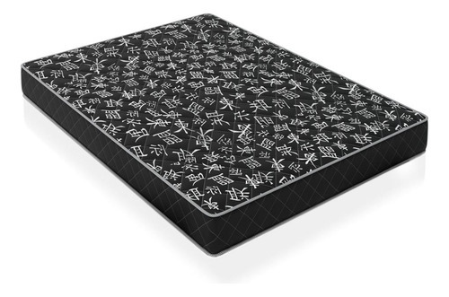 Colchão Viúva Espuma D20- Preto - 12x128x188cm - E-shop Casa