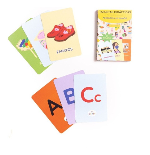 Flashcards Abc En Español - 27 Cartas