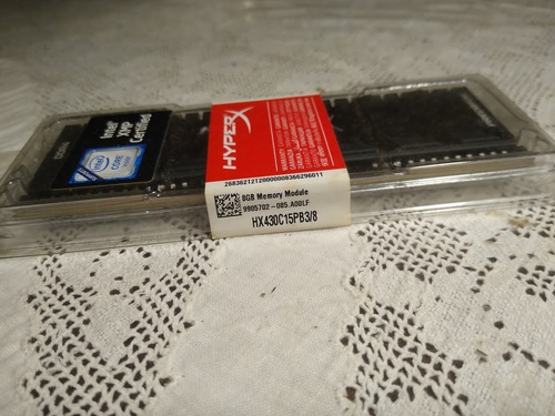 Memória Ram Predator 8gb Ddr4 Hyperx Hx430c15pb3/8 (Usado)
