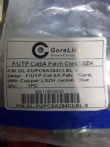 Patch Cord F/utp 6a Lszh 9 Metros Gorelink