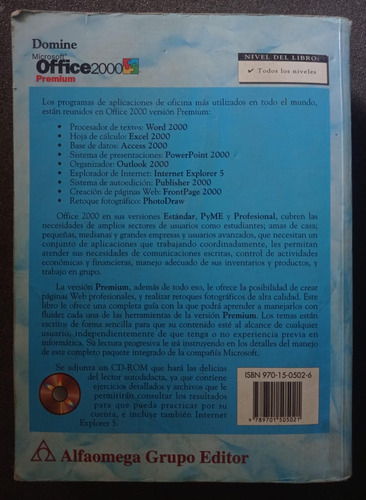 Domine Microsoft Office 2000 Premium - F. Pascual (sin Cd) (Usado)