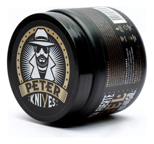 Peter Knives Cera Gel Hombre Para Cabello Barba Bigote 400gr