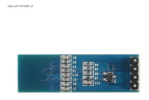 Pantalla Lcd Display I2c Spi 128x32 0.91 Blanco Oled Arduino
