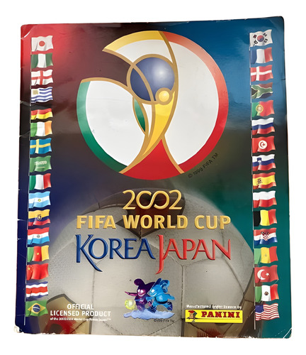 Korea Japan 2002 Fifa World Completo Álbum Panini Original