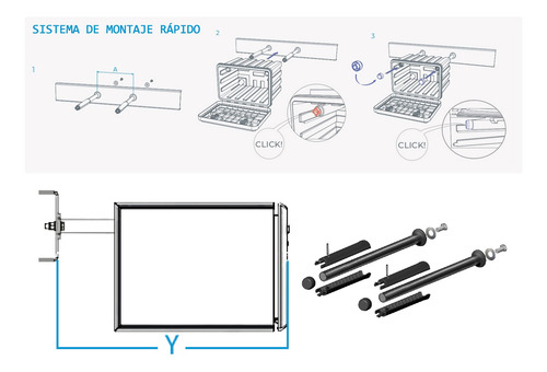 Caja De Herramientas Plast 60cm Camion +sop 70cm+ Cajaera