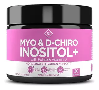 Myo-inositol & D-chiro Inositol 2050mg En Polvo Apoyo Mujer