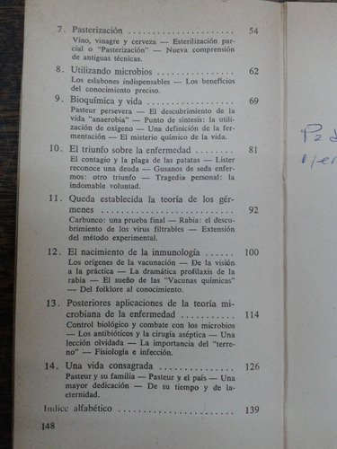 Imagen 4 de 5 de Pasteur Y La Ciencia Moderna * Rene Dubos * Eudeba *