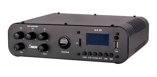 Imagem 7 de 9 de Receiver Amplificador Sa10 Fm Usb Bt Som Ambiente Nca Full