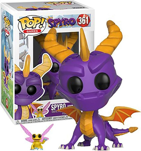 Pop! Funko Spyro And Sparx