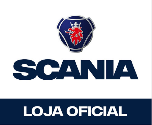 Moleton Scania Vabis Cinza Com Capuz E Bolsos L / G