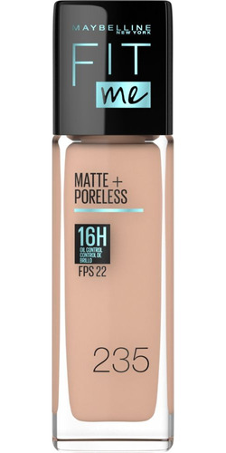 Base De Maquillaje Maybelline Fit Me Matte Poreless 30 Ml