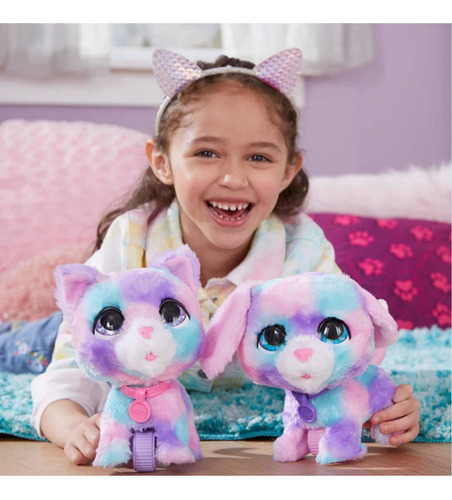 Furreal Walkalots - Set Cotton Y Candy Gato Y Perro
