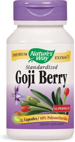 Goji Berry Bayas De Goji 300 Capsulas