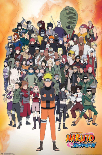 Trends International Naruto Shippuden-group - Pster De Pared