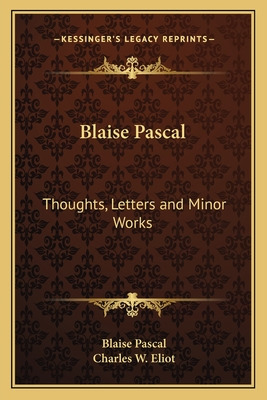 Libro Blaise Pascal: Thoughts, Letters And Minor Works: V...