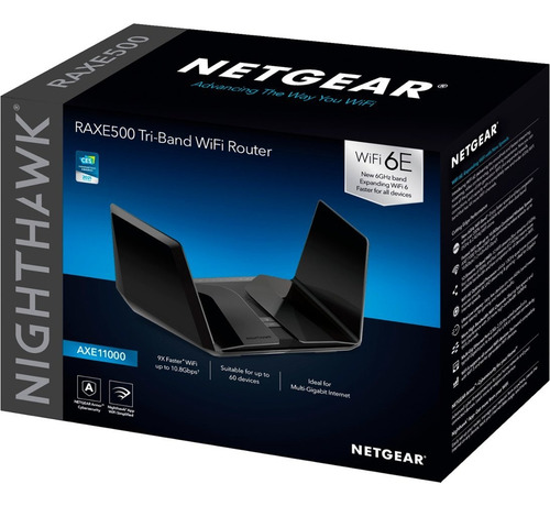 Netgear Nighthawk Raxe500 Axe11000 Wifi 6e Tri-band