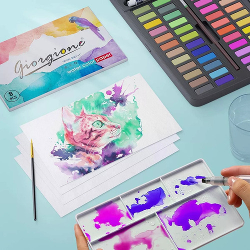 Xing Juego Profesional De Pinturas De Acuarela De 48 Colores
