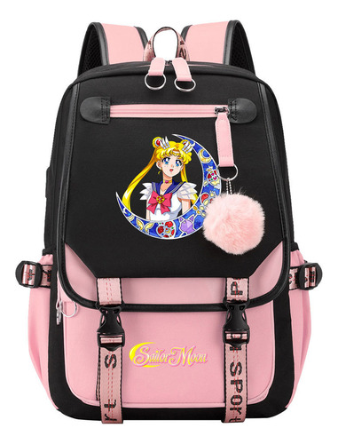 Mochila De Estudante Grande Capacidade-anime Sailor Moon 026