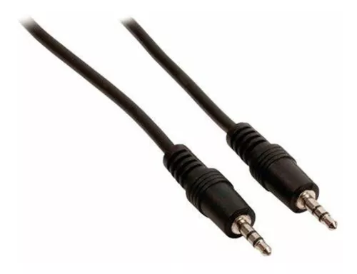 Cable Jack Audio Stereo Auxiliar Mini Plug 3.5mm 1 Metro Cel