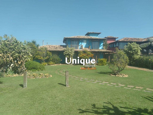 Imagem 1 de 17 de Casa Com 5 Dormitórios À Venda, 333 M² Por R$ 1.800.000,00 - Baia Formosa - Armação Dos Búzios/rj - Ca1346