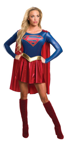 Rubie's Disfraz De Supergirl Para Mujer, Como Se Muestra