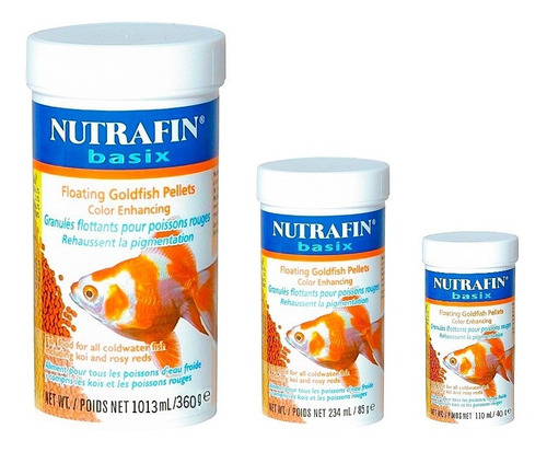Nutrafin Basix Granulos Flotantes Para Goldfish 85 Gr.