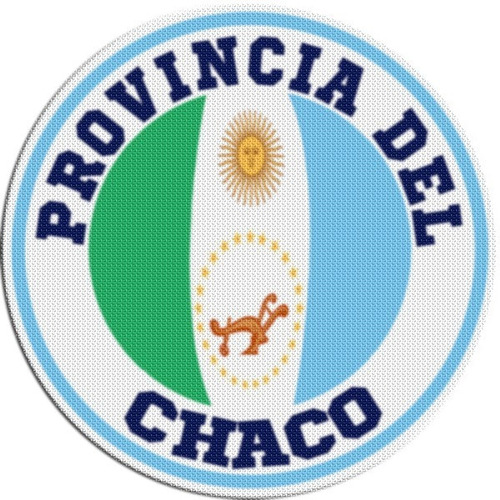 Parche Circular Escudo Chaco