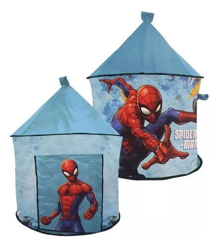 Carpa Castillo Infantil Spiderman Hombre Araña De Niño Nene 