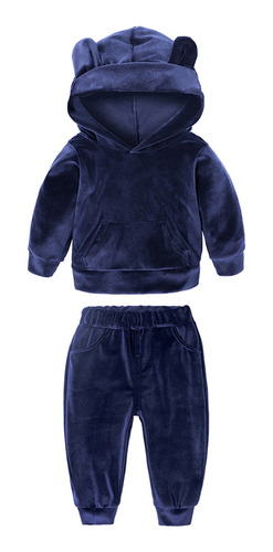 Conjunto De Sudadera Con Capucha Y Pantalones Para Bebés, Ni