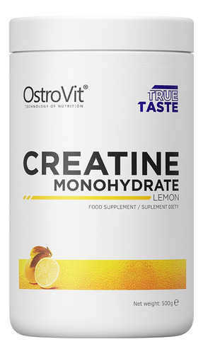 Creatine Monohydrate 500gr 200 Servicios Lemon - Ostrovit