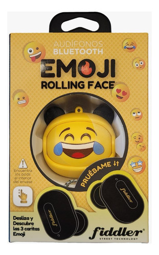 Audífono Bluetooth Rolling Face Emoji