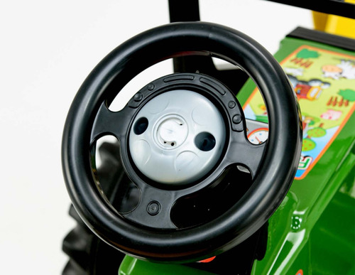 Imagen 9 de 10 de Tractor A Pedal Con Pala Y Zorra John Boss Casa Imperio