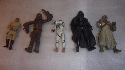 ¡super Muñecos De Starwars!