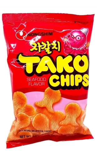 Snack Crocante Sabor Mariscos - Tako Chips - 60 Gr.