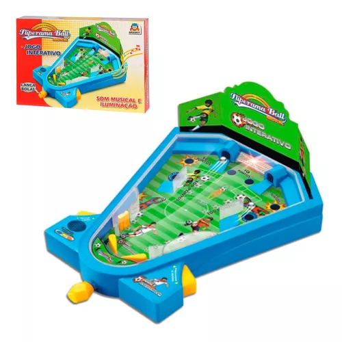 Brinquedo Jogo Infantil Fliperama Ball Com Musica - Braskit